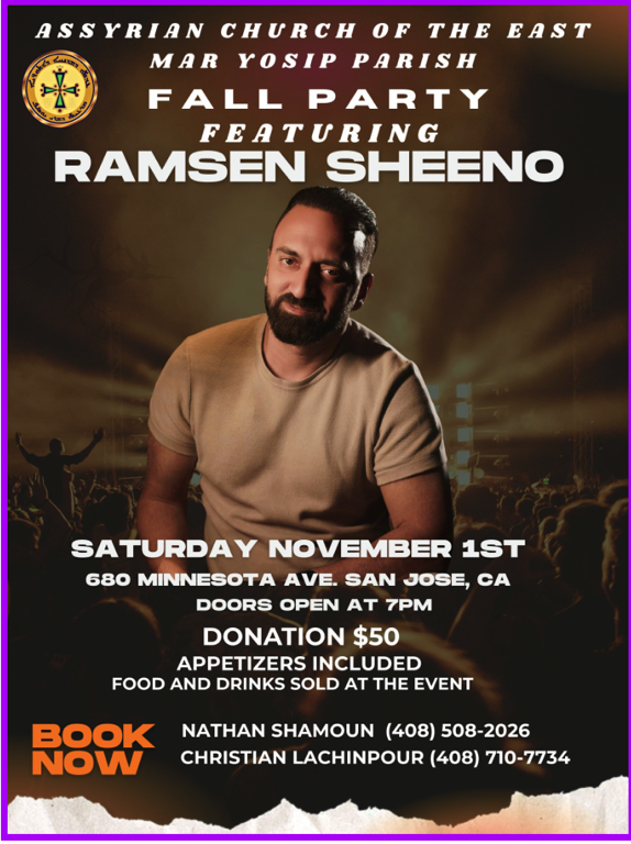 2025 Fall Party with Ramsen Sheeno - Mar Yosip Parish