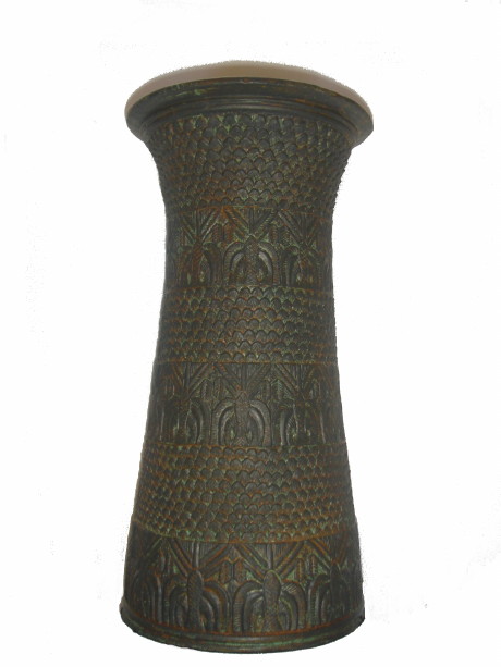 Vase, Palm Bronze